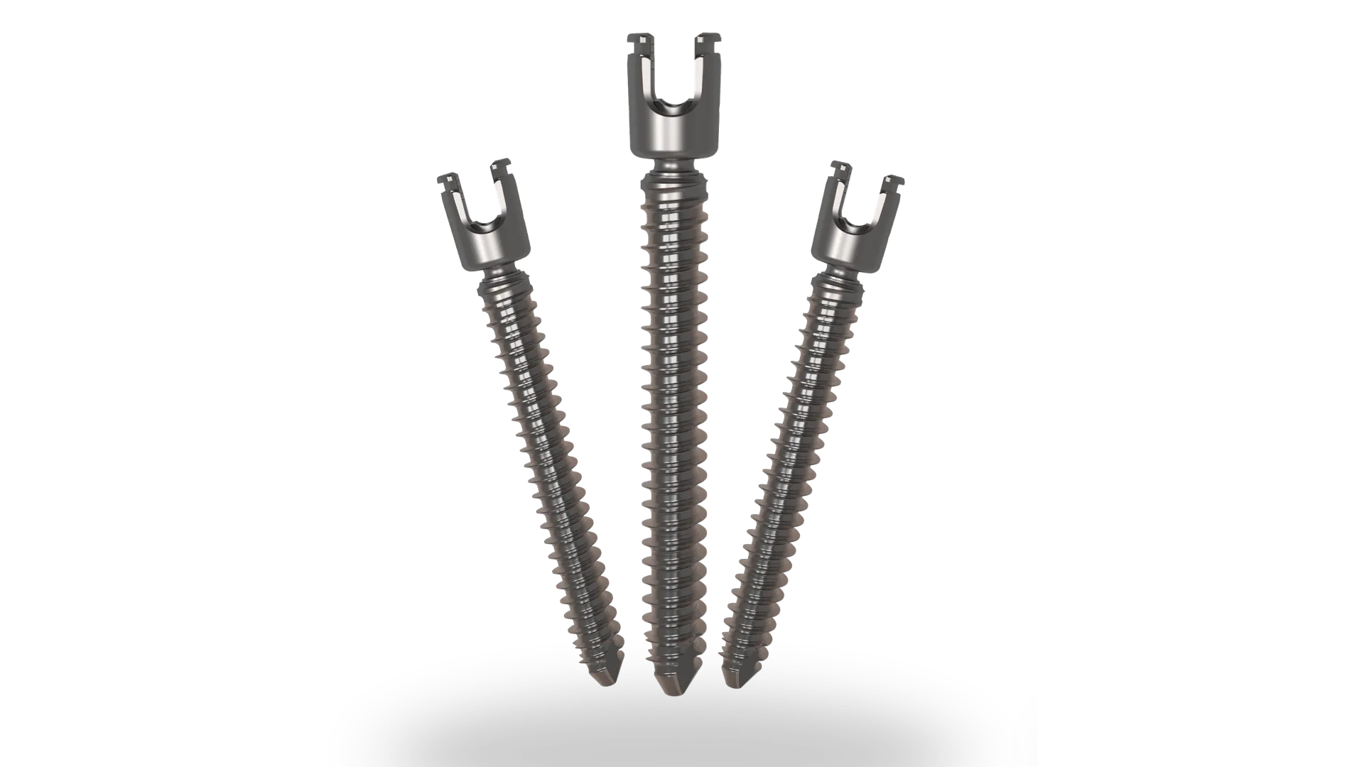 Tornillos para fijación ilíaca lumbosacra